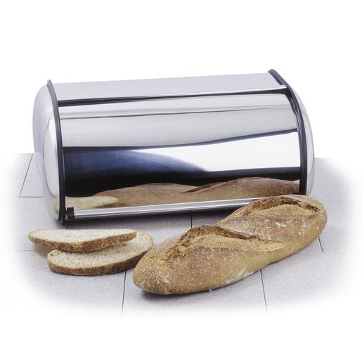 Boite A Pain Acier Inoxydable Gris Materiel De Cuisine