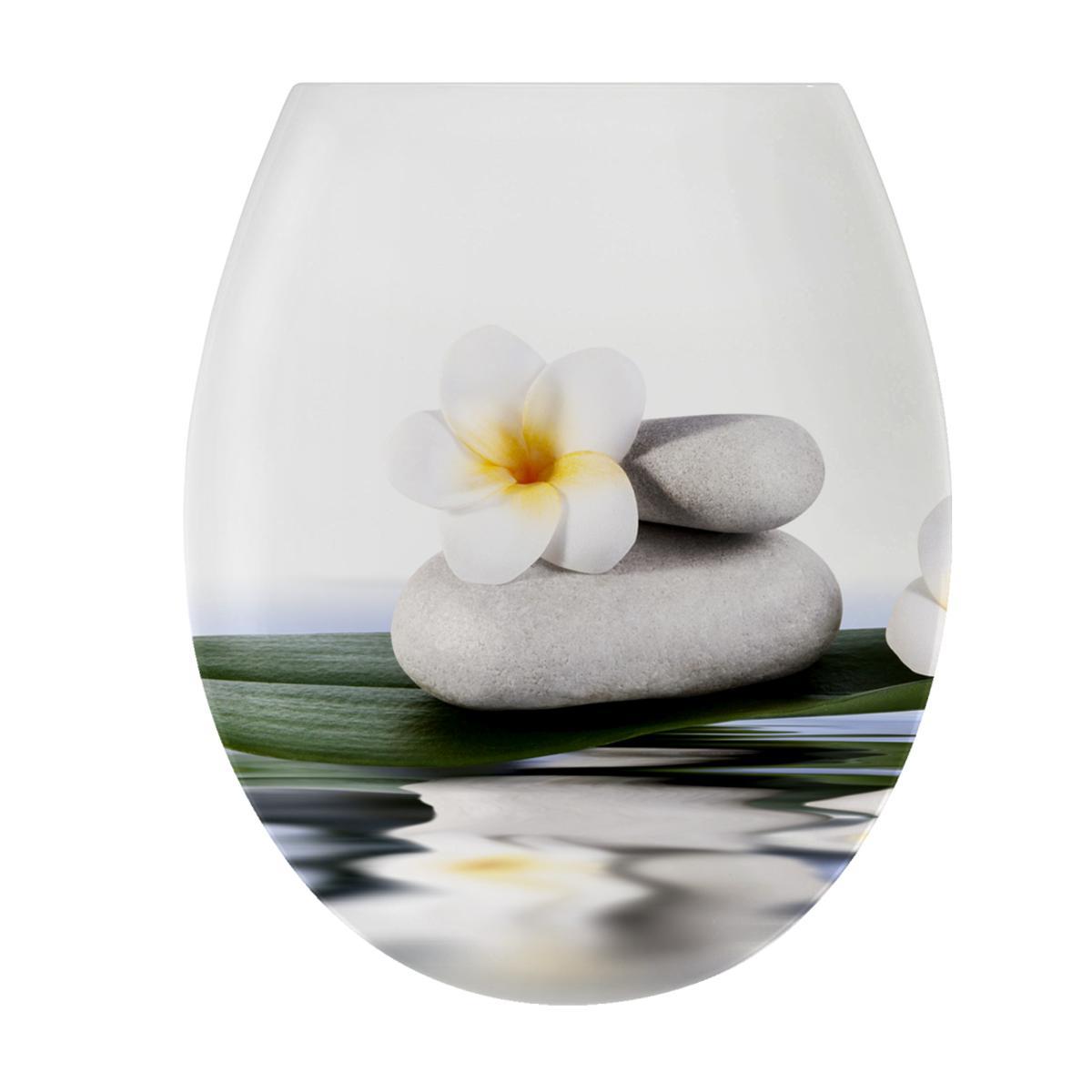 Abattant deals wc fleurs