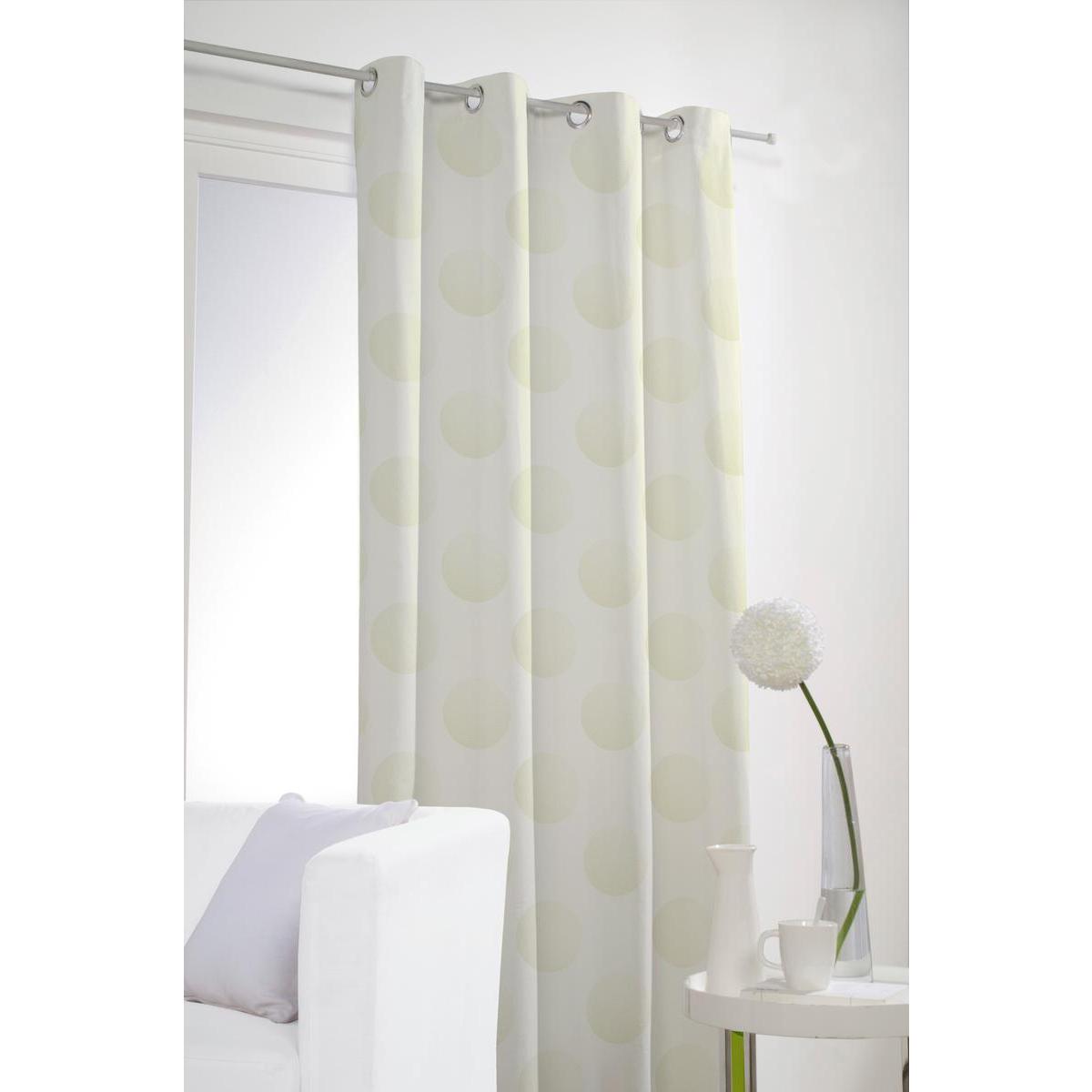 Rideau occultant - 100% polyester - 140 x 240 cm - Beige Rideau occultant - 100% polyester - 140 x 240 cm - Beige