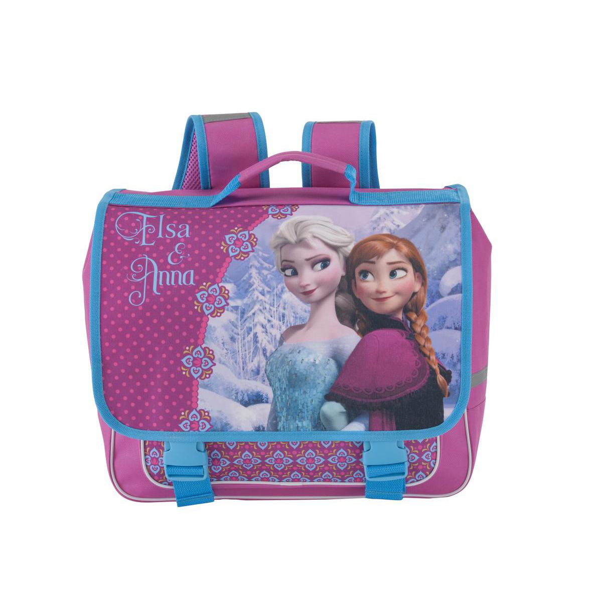 Cartable primaire Frozen - Polyester - 38 x 31 x 13 cm - Multicolore Cartable primaire Frozen - Polyester - 38 x 31 x 13 cm - Multicolore