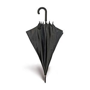 Parapluie auto homme canne noire - L 4.5 x H 30 x 4