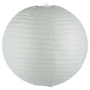 Lanterne boule - ø 45 cm - Blanc