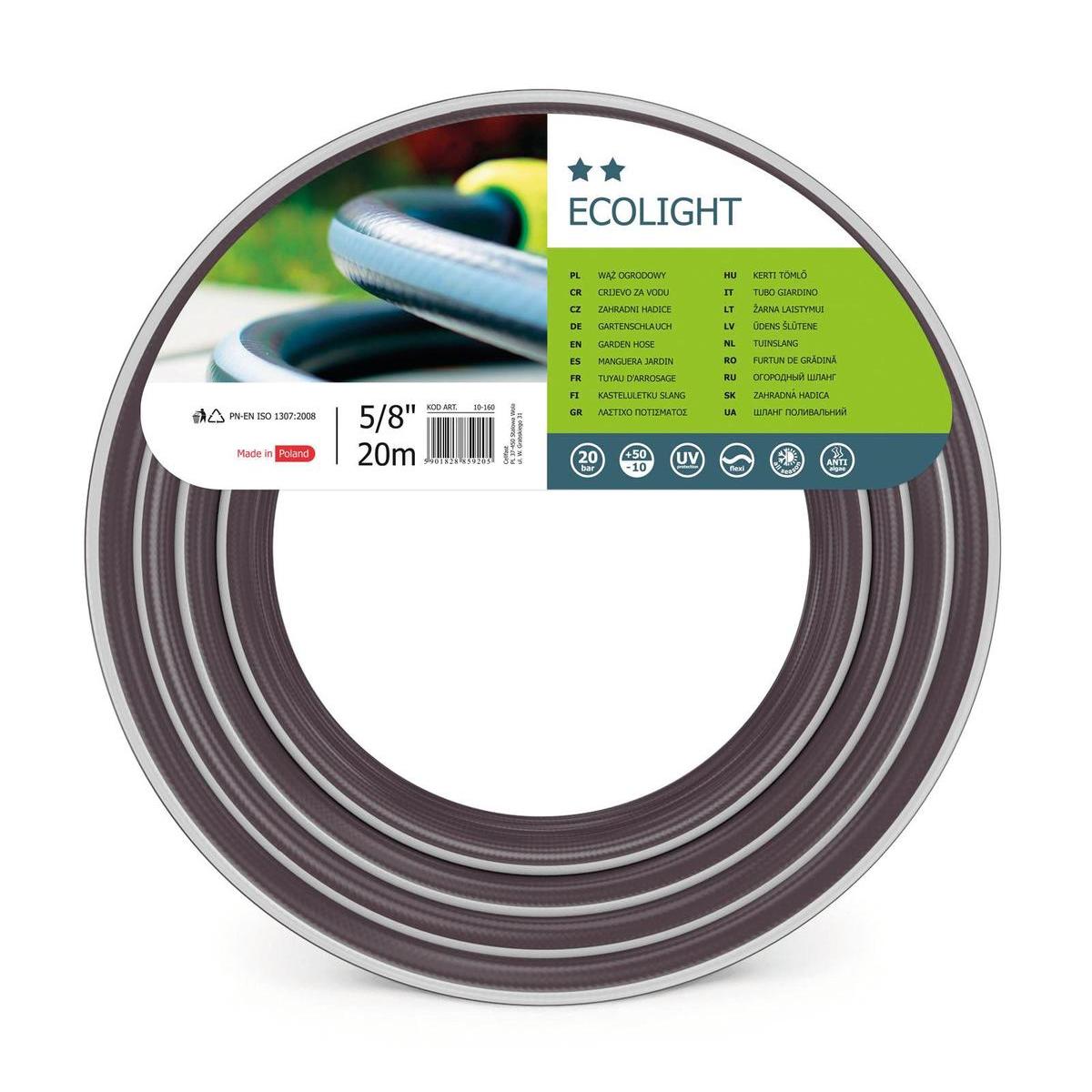 Tuyau d'arrosage Ecolight Ø 15 mm - L 20 m Tuyau d'arrosage Ecolight Ø 15 mm - L 20 m