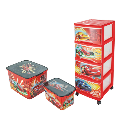 Boite Plastique Multicolore Rangement Plastique La Foir