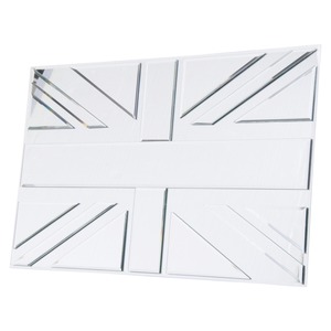 Miroir décor drapeau anglais - 40 x 60 - Transparent