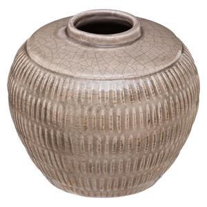 Vase ceramique terre ø 13,5 x H 12 assortis