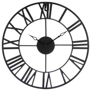 Pendule vintage en métal - ø 40 cm