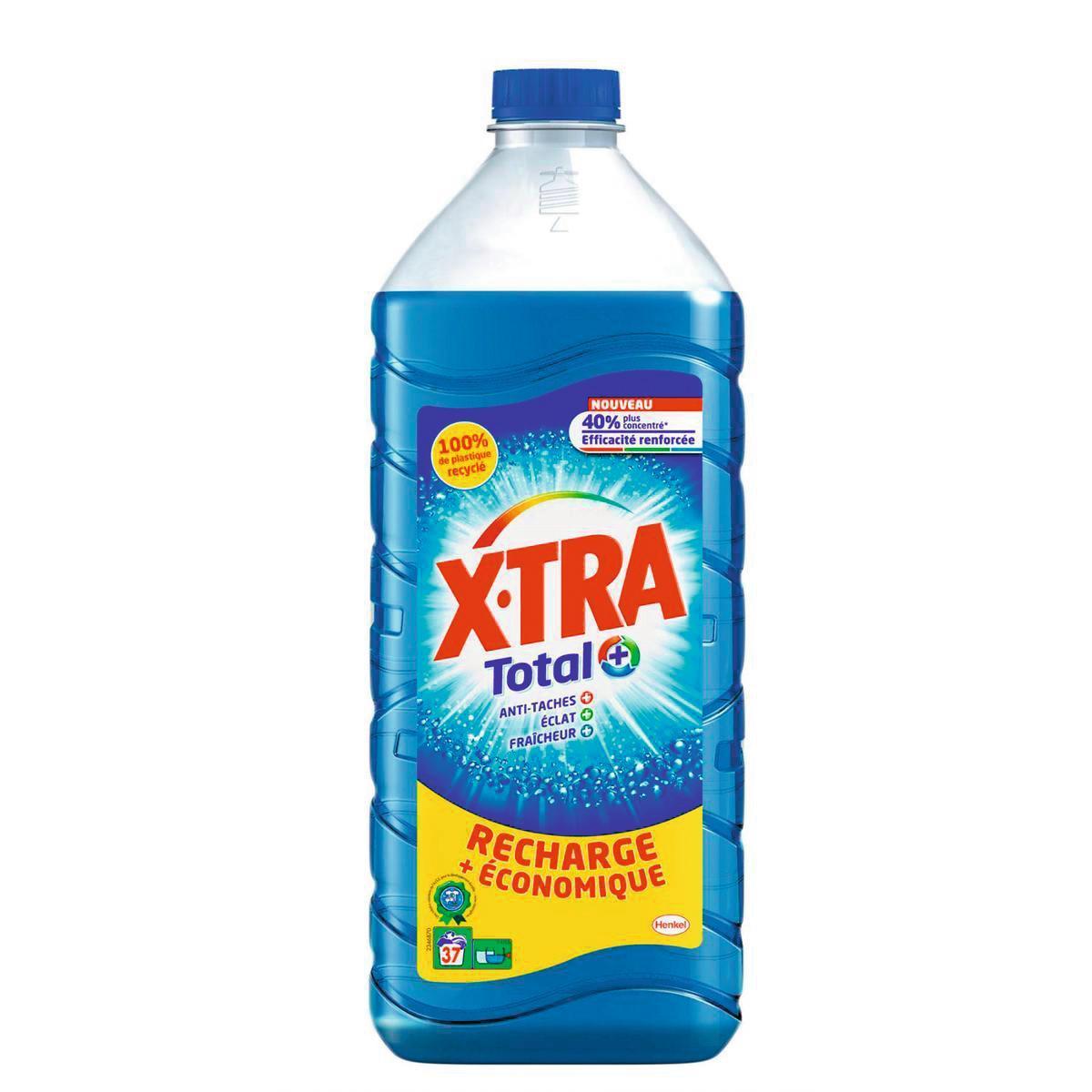 Lessive liquide Xtra 37D - Total Ecopack - 1.8 L