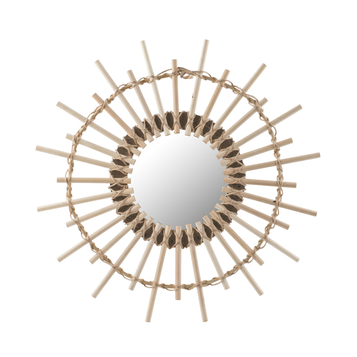 Miroir Rotin O 40 Cm Miroirs La Foir Fouille