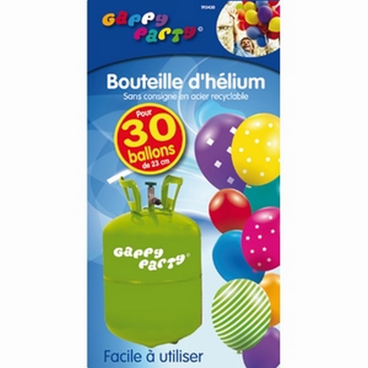 Bouteille d'hélium pour 30 ballons, Commandez facilement en ligne