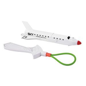 Navette spatiale lumineuse à lancer - L 30 cm - Blanc