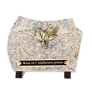 Plaque funéraire nous ne t'oublierons jamais