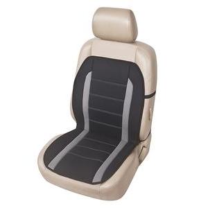 Couvre-siège design - L 56 x P 3.5 x l 45 cm - Différents coloris - Noir, gris