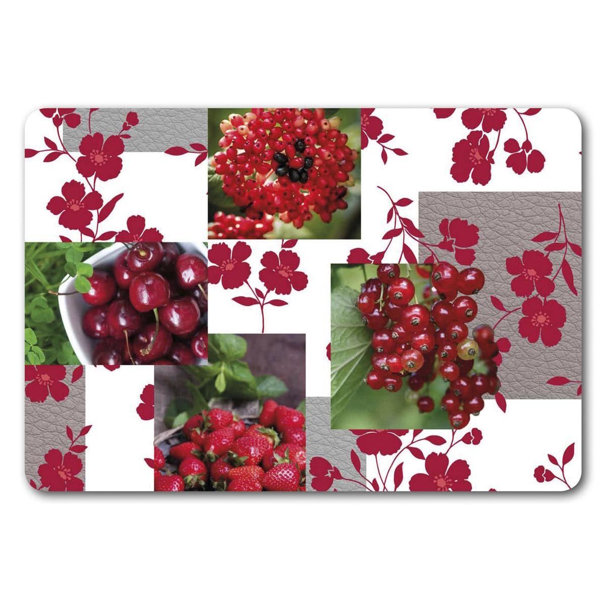 Set de table - Polypropylène - 28 x 43 cm - Rouge Set de table - Polypropylène - 28 x 43 cm - Rouge