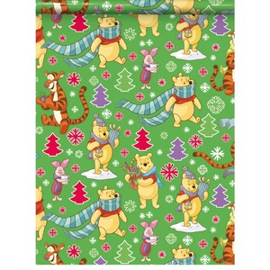 Rouleau De Papier Cadeau Theme Disney Mickey Winnie 0 7 X 2 M Differents Modeles Papeterie De Noel La Foir Fouille