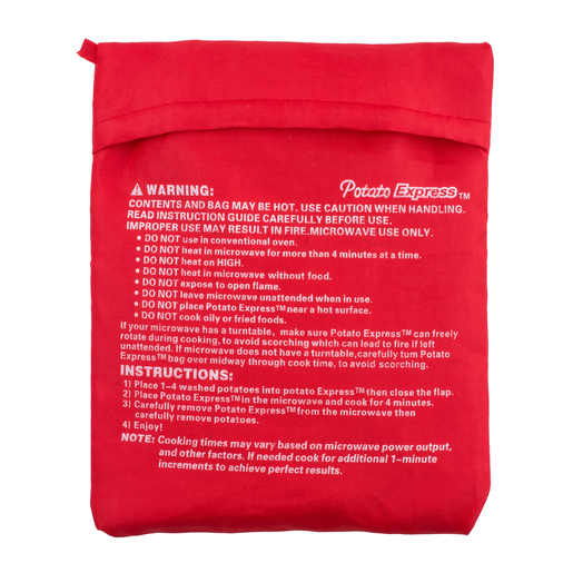 Sac De Cuisson Pommes De Terre Polyester 21 X 25 5 Cm Differents Coloris Service De Table Et Art De La Table La Foir Fouille