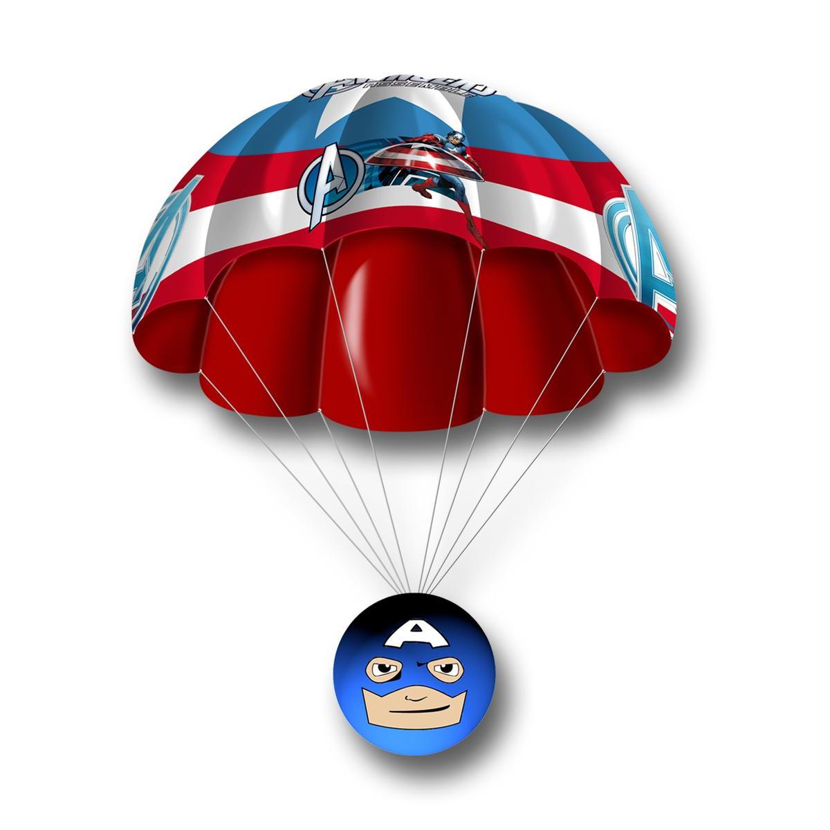 Petit parachute Captain America