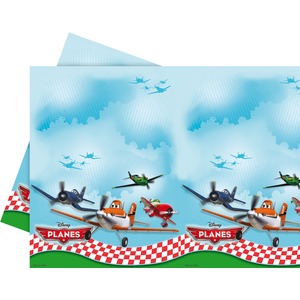Nappe Planes Disney en PEBD - 120 x 180 cm - Multicolore