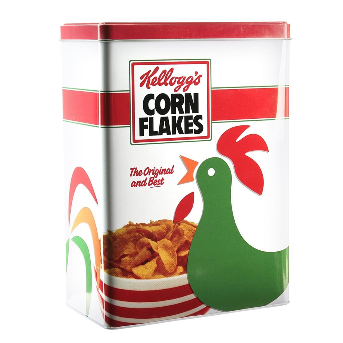 Boîte à céréales Kellogg's corn flakes