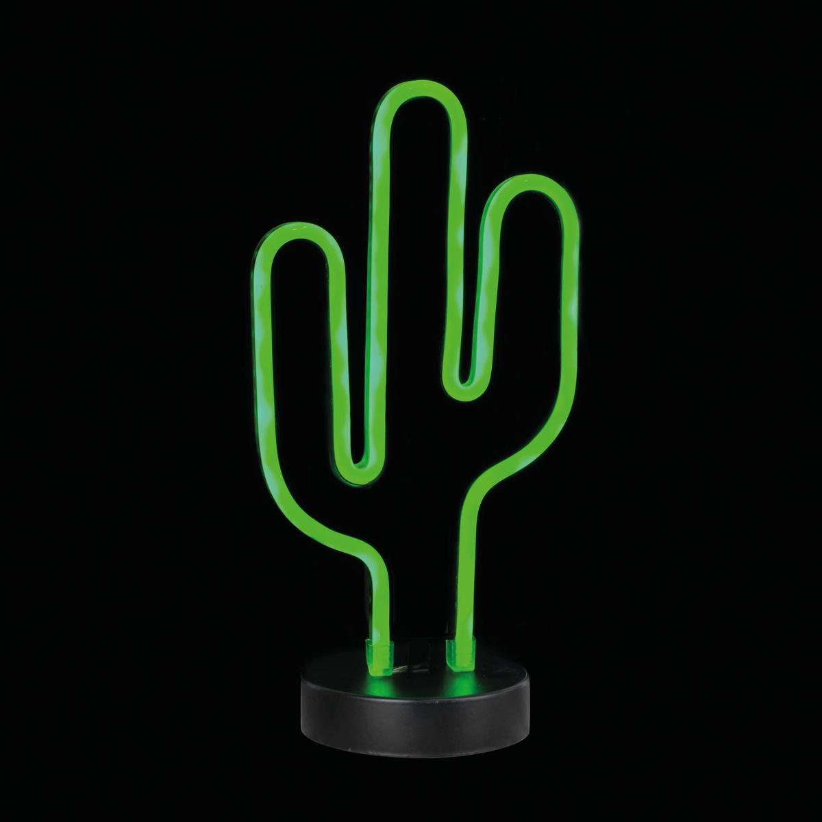 Lampe néon cactus Lampe néon cactus