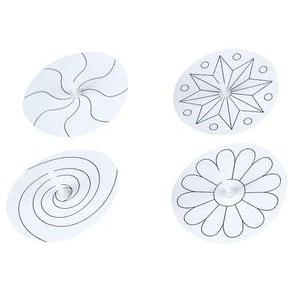 4 toupies à décorer