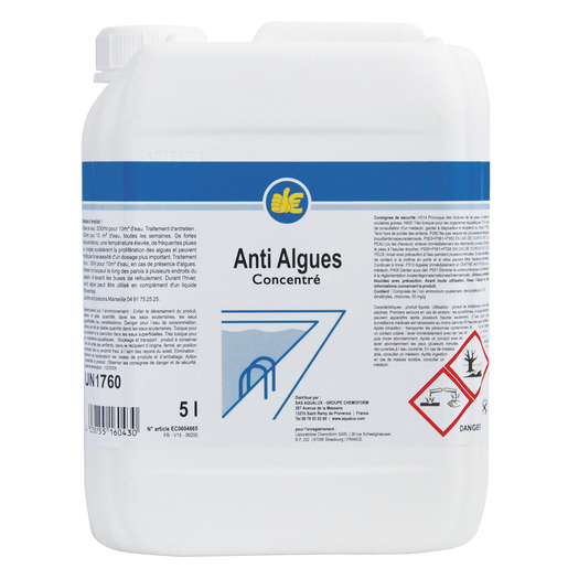 Anti Algues Blanc Bleu Entretien De Piscine La Foir Fouille