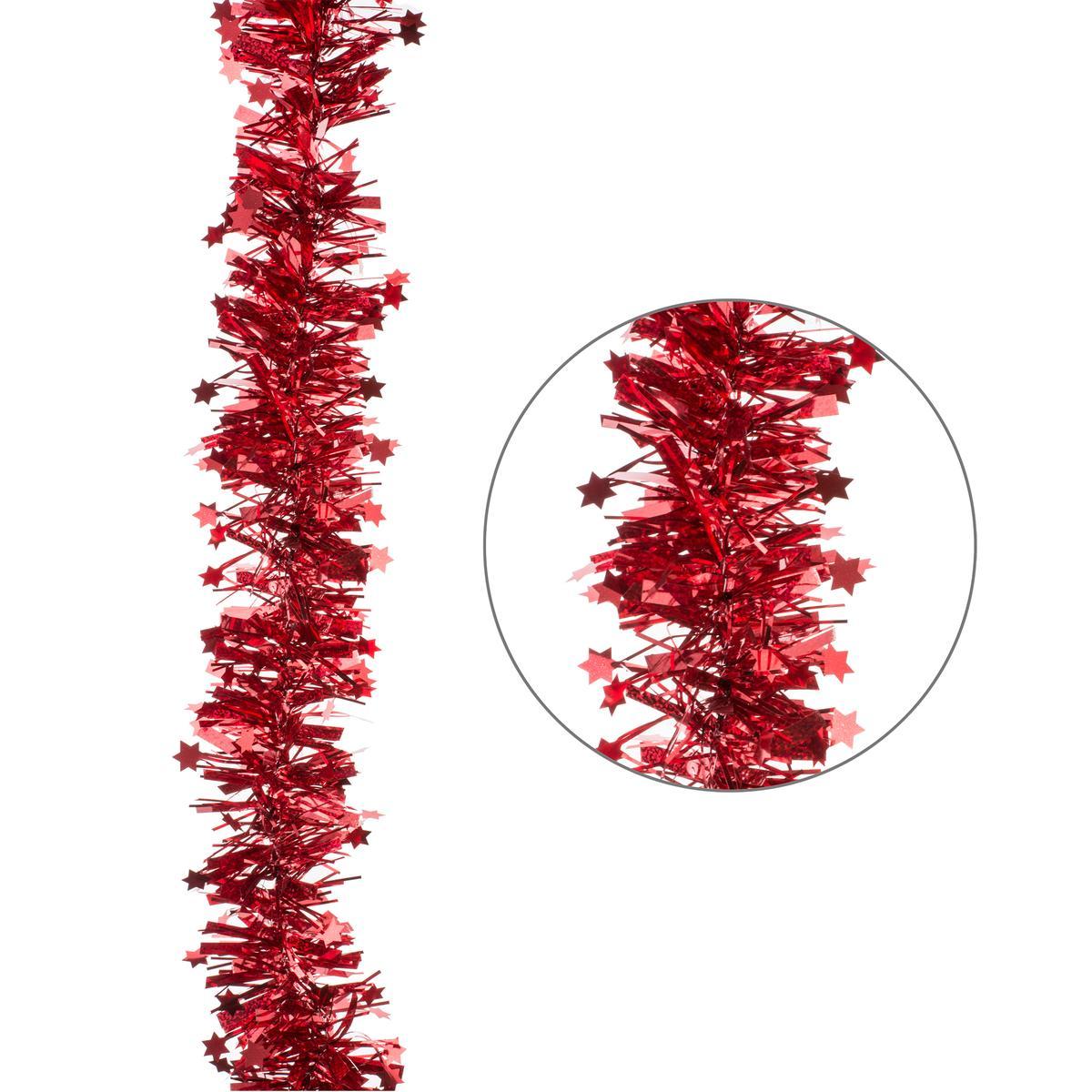 Guirlande scintillante laser étoile - L 2 m - Rouge Guirlande scintillante laser étoile - L 2 m - Rouge