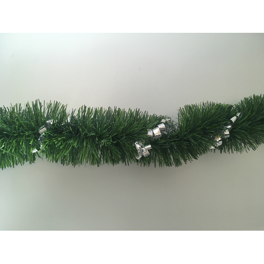 Guirlande Sapin Torsadee O 8 Cm X L 2 M Vert Argent Decoration De Sapin De Noel La Foir Fouille