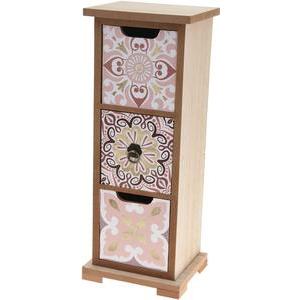 Petite armoire en bois 3 tiroirs