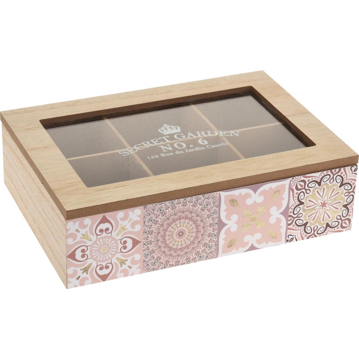 Boite A The En Bois Boites Deco La Foir Fouille