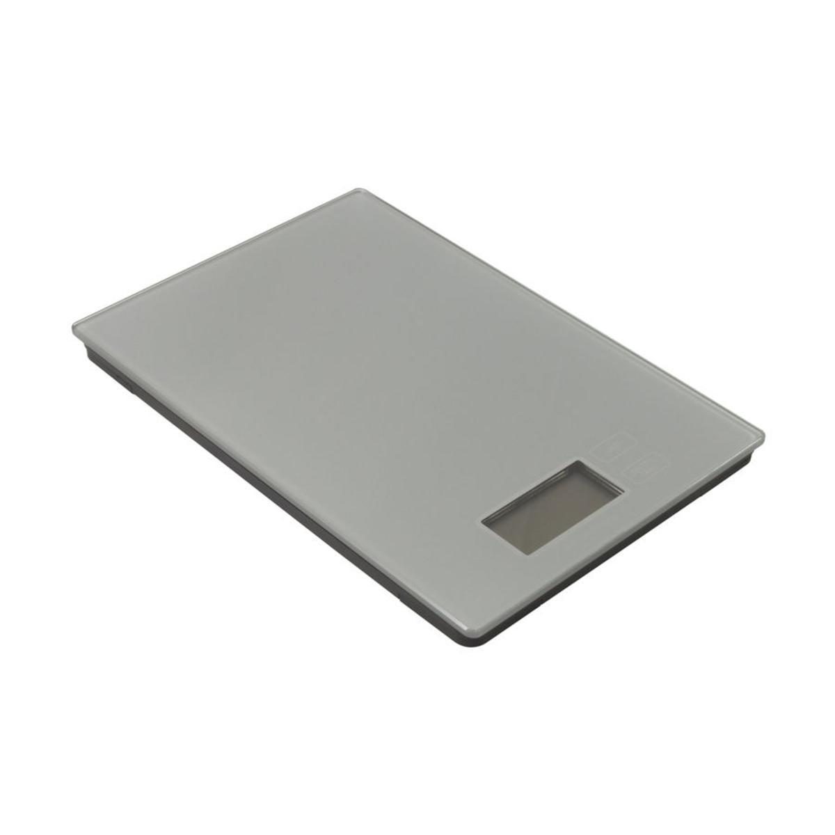 Balance cuisine 1G à 5kg en acier inoxydable - 22 x 15 cm - Gris Balance cuisine 1G à 5kg en acier inoxydable - 22 x 15 cm - Gris