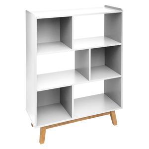 Etagère 3 portes blanc elva