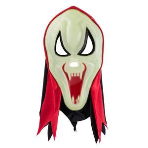 Masque Halloween phosphorescent - 15 x H 42 cm - Différents modèles