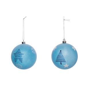 BOULE BLEU D10 ETOIL/SAP 2ASS