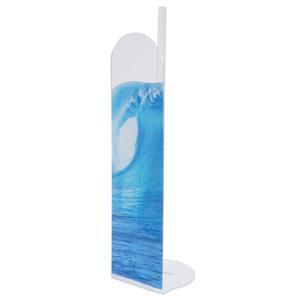 Porte-rouleaux WC océan bleu