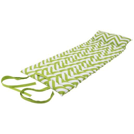 Matelas Bain De Soleil Coton Polyethylene Vert Textile De Plage La Foir Fouille
