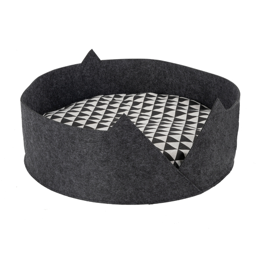 Panier Pour Chat Design O 45 X H 15 Cm Accessoire Pour Chat La Foir Fouille Panier Pour Chat Design O 45 X H 15 Cm Accessoire Pour Chat La Foir Fouille