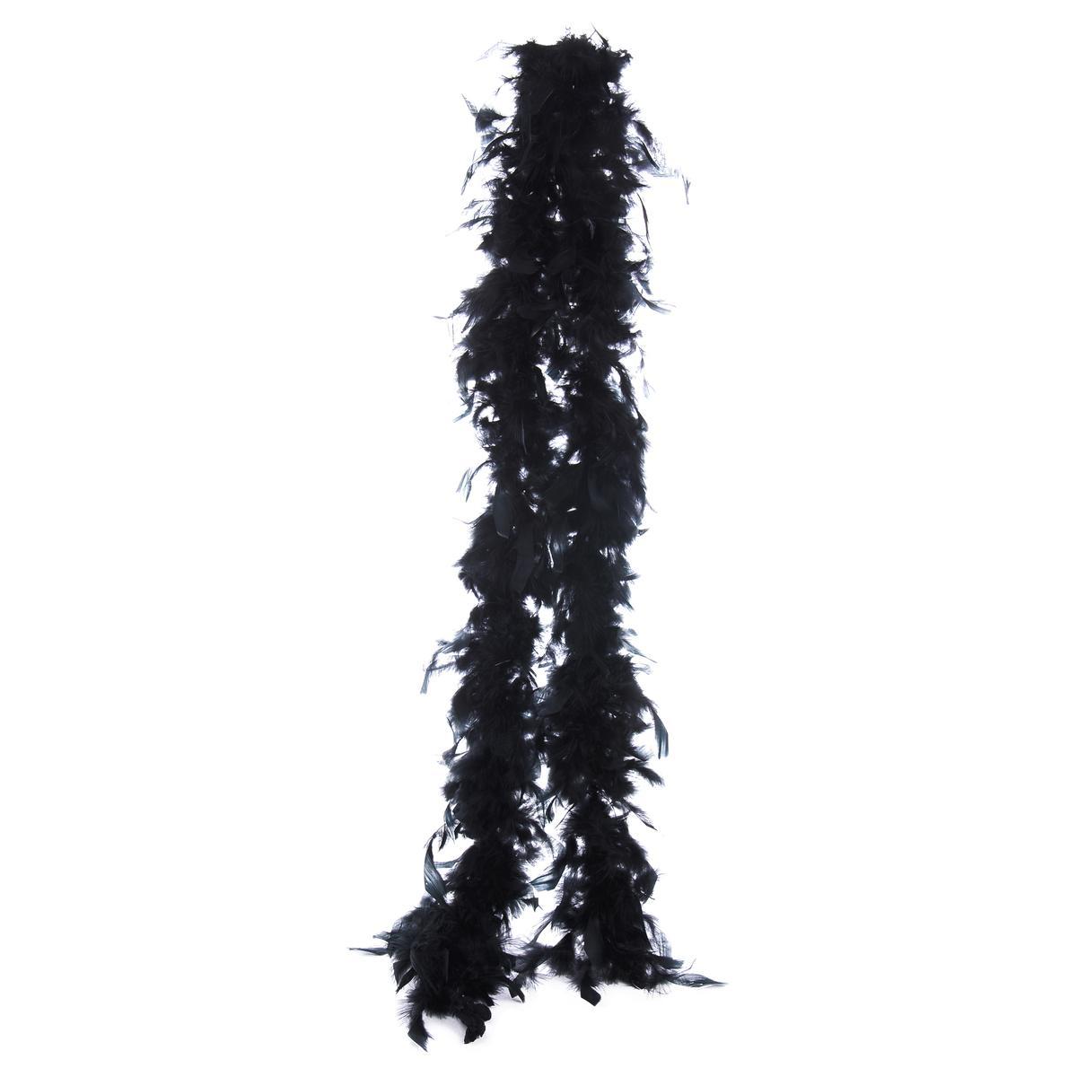 Guirlande plumes Boa - Noir Guirlande plumes Boa - Noir