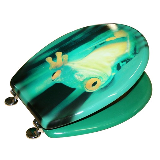 Abattant Wc Grenouille Verte Abattant Wc En Mdf Grenouille 44 X 36 Cm Abattants Wc Et
