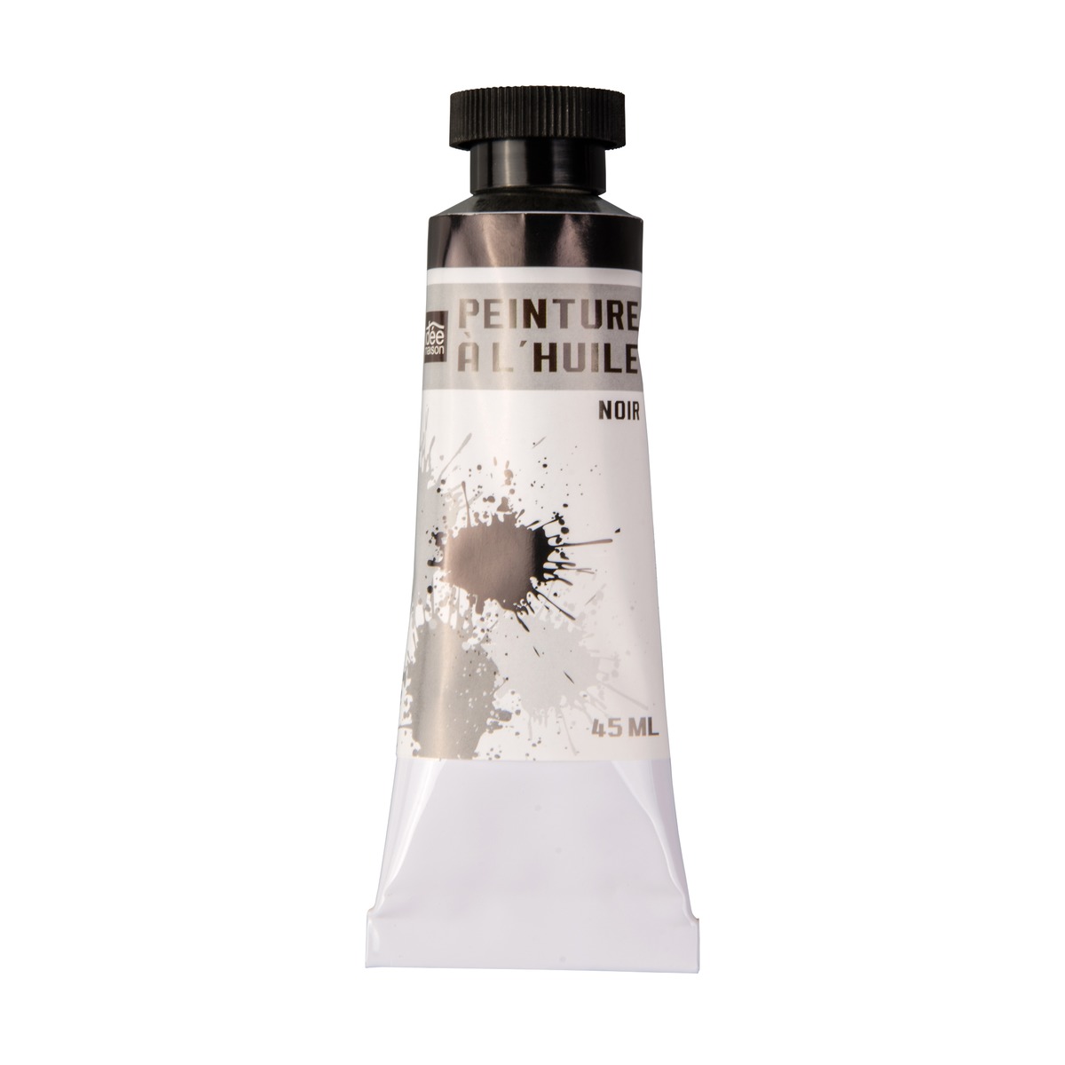 Tube de peinture à l'huile - 45 ml - Noir Tube de peinture à l'huile - 45 ml - Noir