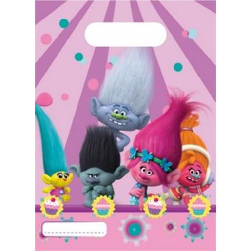 6 Sacs De Fete Troll Multicolore Anniversaire La Foir Fouille 6 Sacs De Fete Troll Multicolore Anniversaire La Foir Fouille
