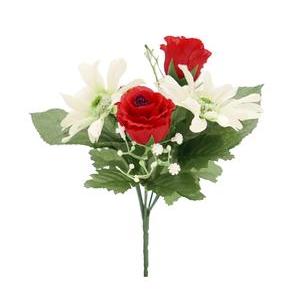 Bouquet de gerberas et roses - H 25 cm