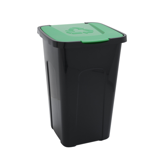 Poubelle De Tri Selectif 50 L Rouge Poubelles La Foir Fouille