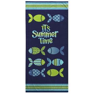 Serviette de plage Funny fish - 70 x 150 cm