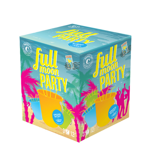 Buckets Beer Pong - Plastique - Bleu - 800 g Buckets Beer Pong - Plastique - Bleu - 800 g