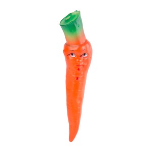 Jouet carotte pour chien - Longueur 20 cm - Orange