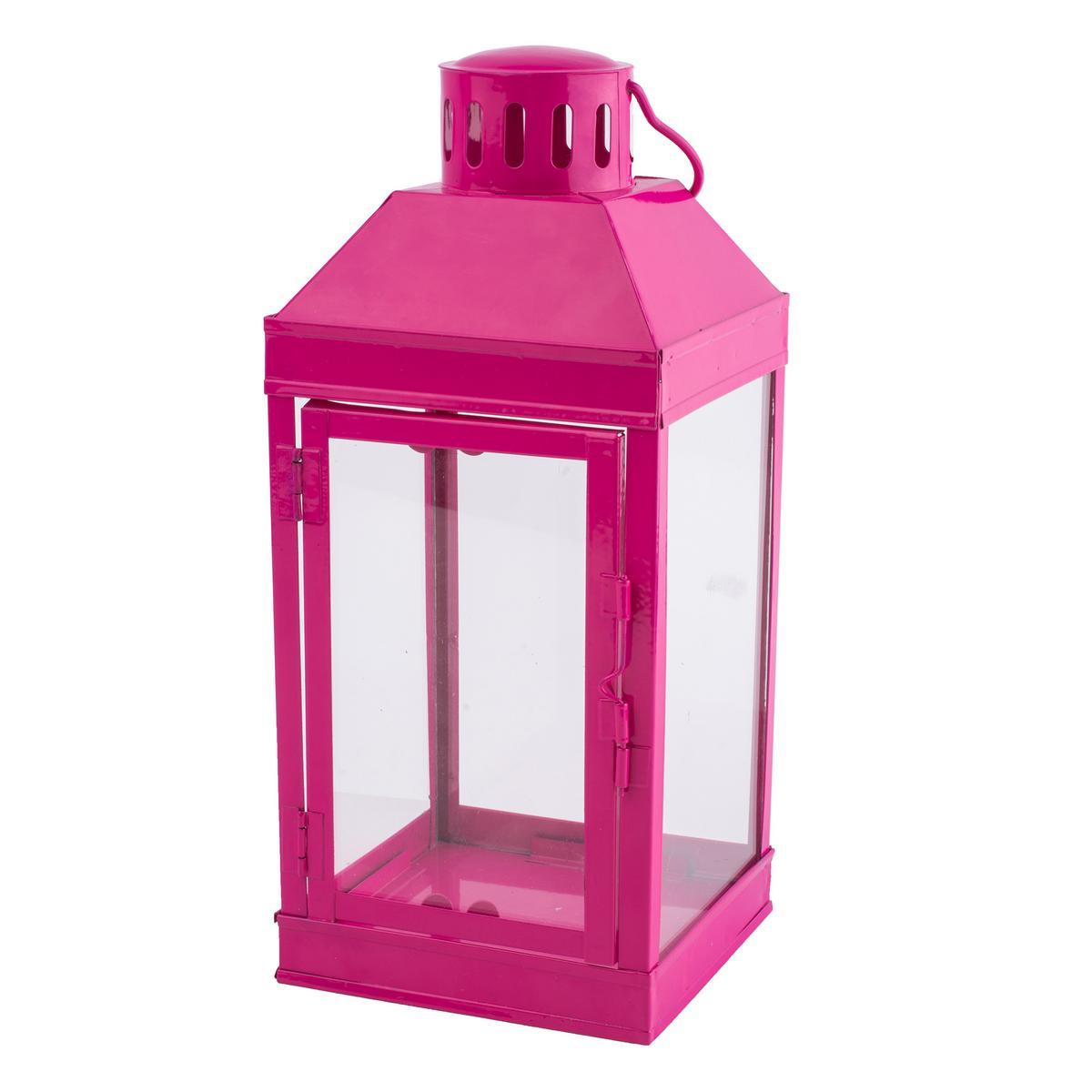 Lanterne - Acier - H 45 cm Lanterne - Acier - H 45 cm
