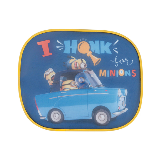 Pare soleil à ventouse Minions - Polyester - 44 x 36 cm -Multicolore Pare soleil à ventouse Minions - Polyester - 44 x 36 cm -Multicolore