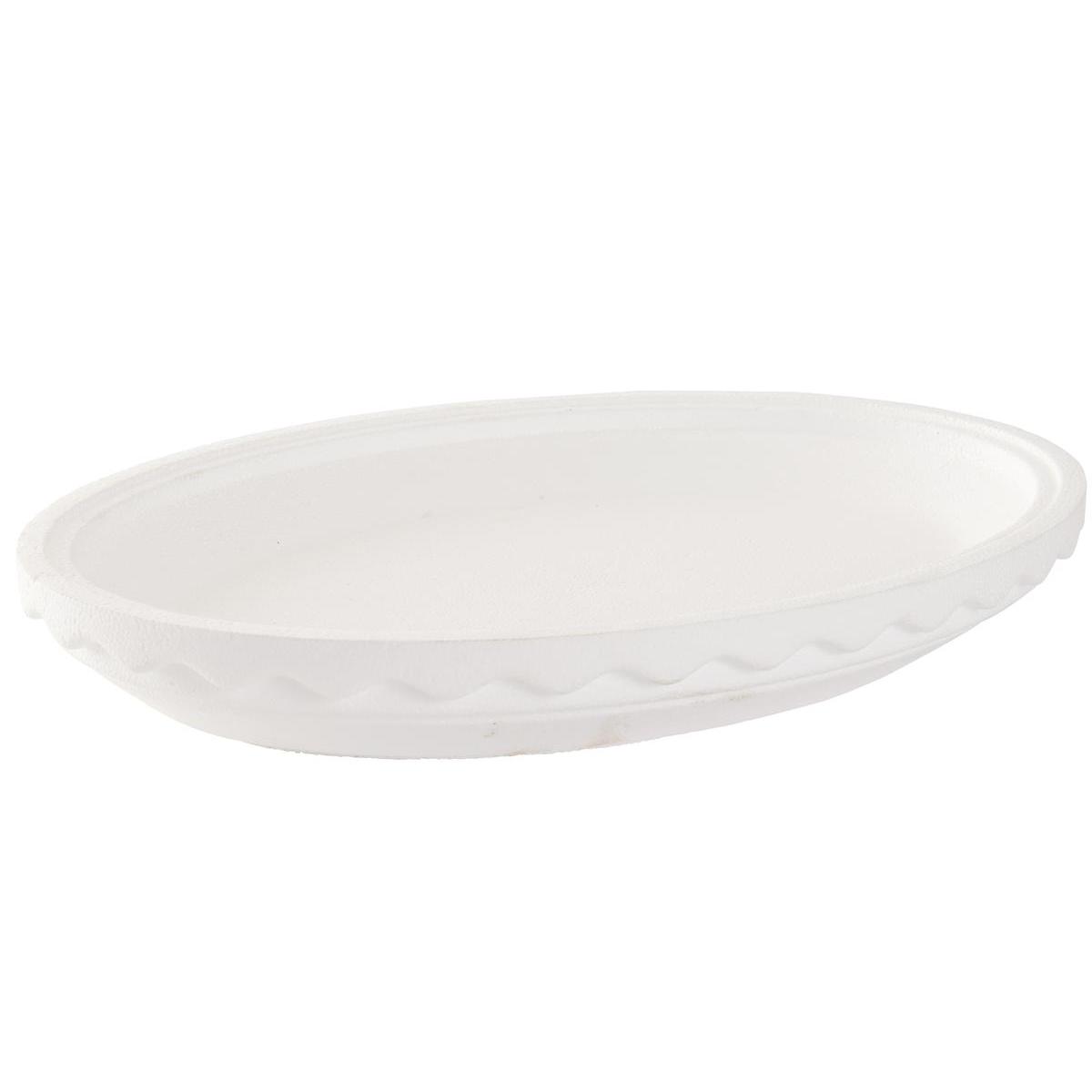 Support Plateau Fruit De Mer La Foir fouille Plateau à fruits de mer ovale - 35 x 50 cm