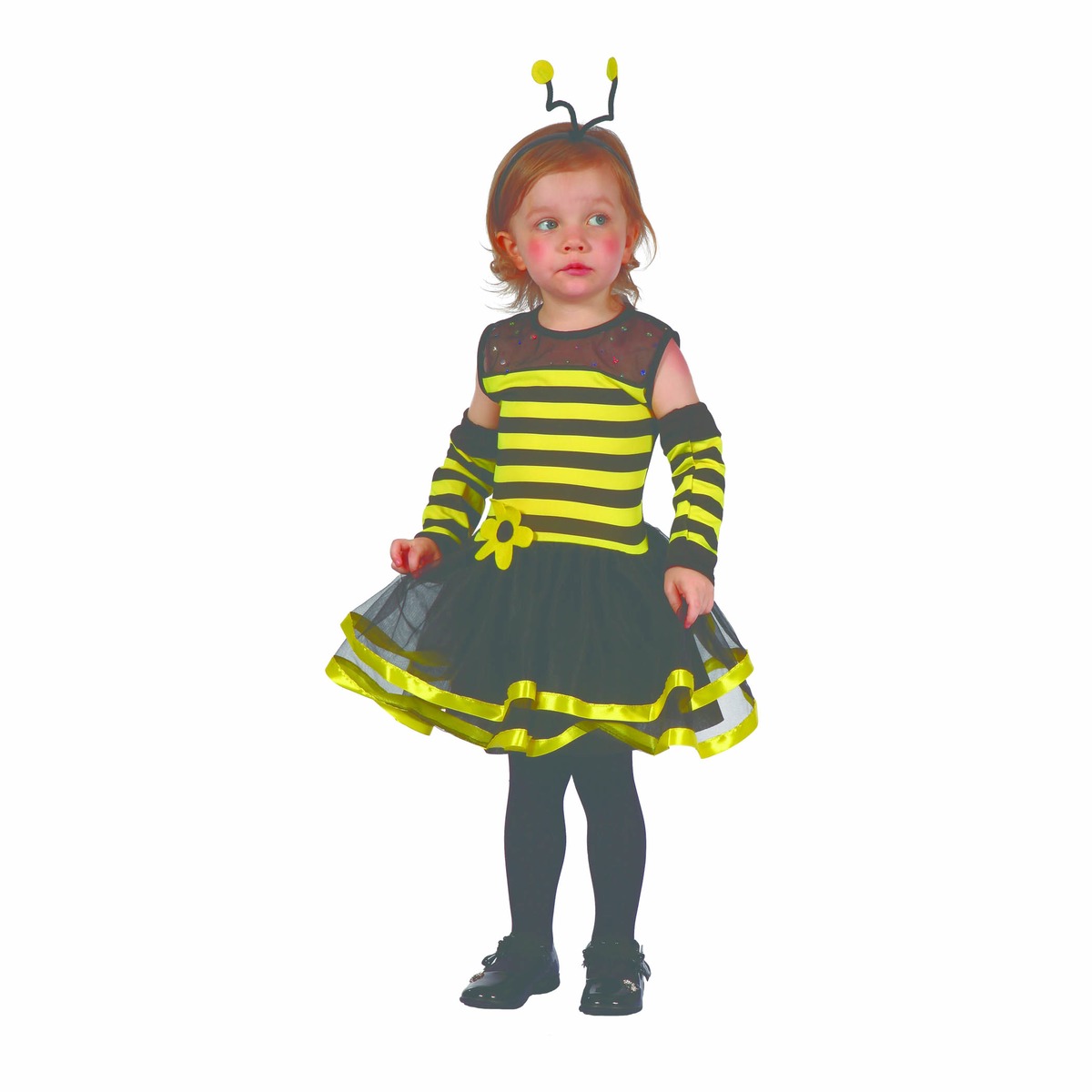 Déguisement enfant modèle abeille - Taille 3-4 ans - Noir, Jaune